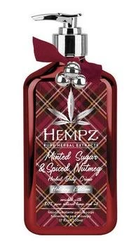 Hempz Minted Sugar & Spiced Nutmeg Body Creme 17 Oz