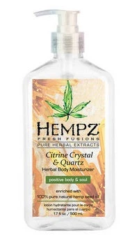Hempz Citrine Crystal Herbal Body Moisturizer 17 Oz 3 Hempz Citrine Crystal Herbal Body Moisturizer 17 Oz