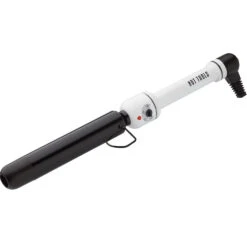 Hot Tools Black And White Flipperless Curling Wand 1 1/4 Inch