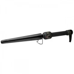 Hot Tools Salon Tapered Curling Iron Extra-Long Black/Gold 3/4 In-1 1/4 In
