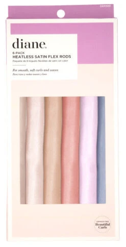 Diane Heatless Flex Rods 10 Inch X 3/4 Inch 6 Pack