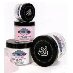 INM OUT THE DOOR ACRYLIC POWDER DARK PINK 1.5 OZ