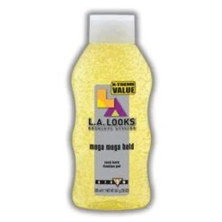L.A. LOOKS MEGA HOLD GEL 20 OZ 13210