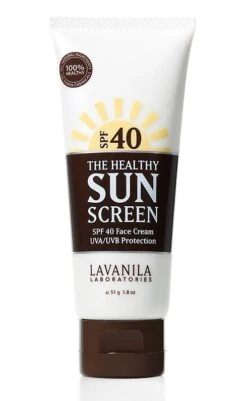 Lavanila The Healthy Sunscreen SPF40 Face Cream 1.8 Oz