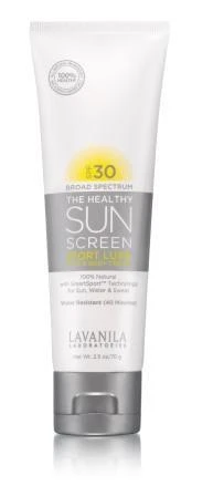 Lavanila The Healthy Sunscreen Sport Luxe SPF30 Face & Body Cream 1.8 Oz