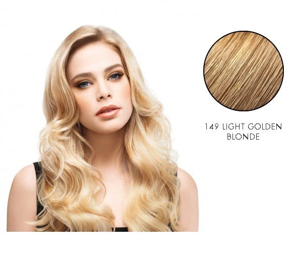 LuxHair HOW By Tabatha Coffey 16-18 Inch Circle Extension Light Golden Blonde 3 LuxHair HOW By Tabatha Coffey 16-18 Inch Circle Extension Light Golden Blonde