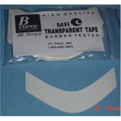 MR C CURVE TRANSPARENT STRIP TAPE 36 CT X 1
