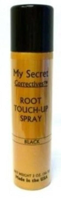 MY SECRET ROOT TOUCH UP SPRAY-BLACK 2 OZ 3 MY SECRET ROOT TOUCH UP SPRAY-BLACK 2 OZ