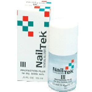 NAIL TEK #3 PROTECTION PLUS .5 OZ 3 NAIL TEK #3 PROTECTION PLUS .5 OZ