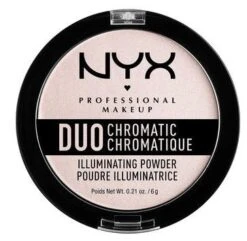 NYX Professional Duo Chromatic Illuminating Powder -Image Beauty Shop nyx professional duo chromatic illuminating powder 4