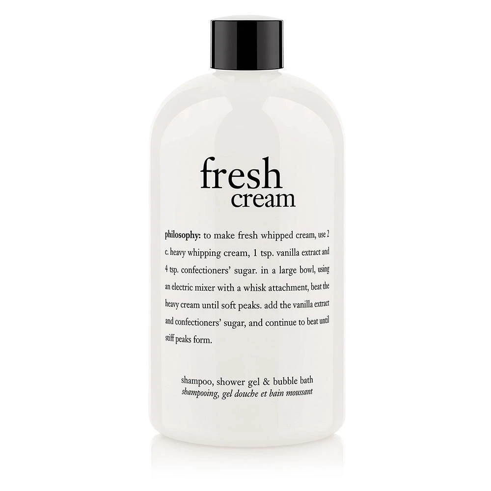 Philosophy Fresh Cream Womens Shower Gel 16 Oz 3 Philosophy Fresh Cream Womens Shower Gel 16 Oz