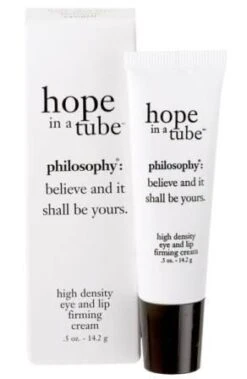 PHILOSOPHY Hope In A Tube High-Density Eye + Lip Firming Cream .5 Oz