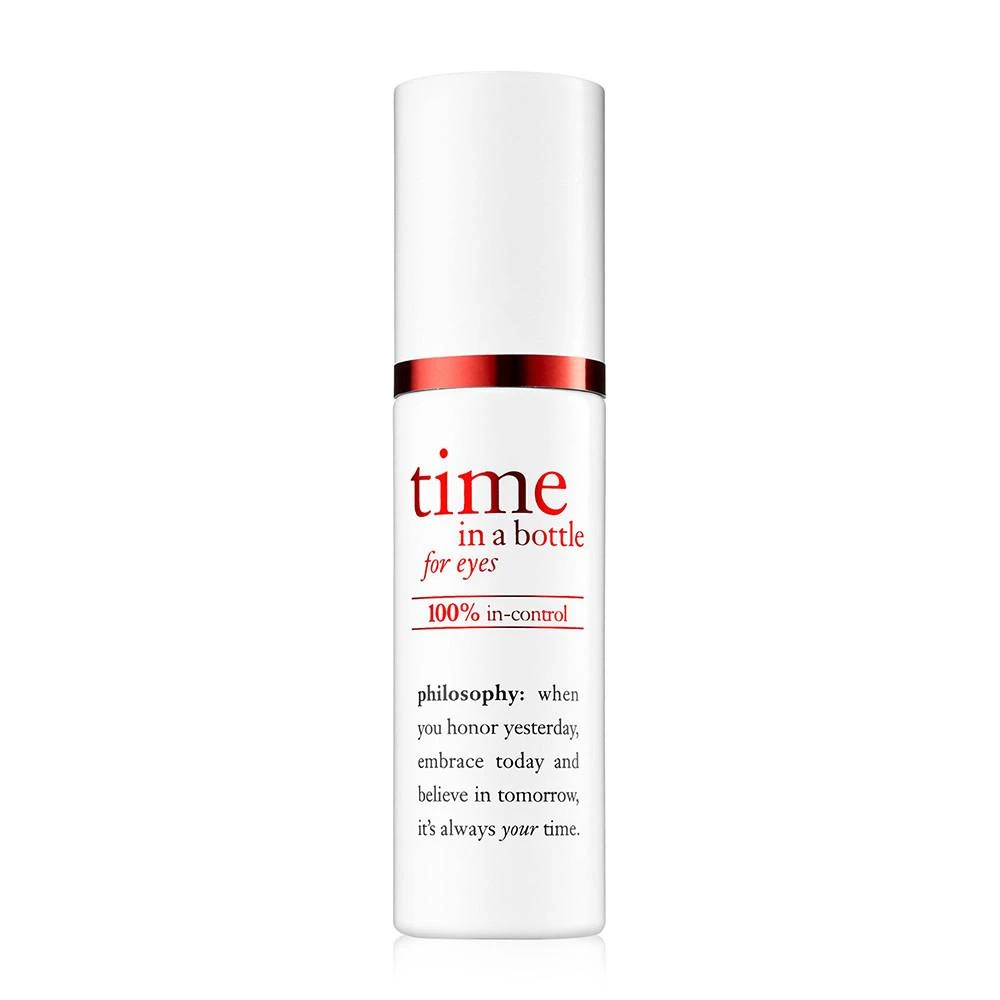 Philosophy Time In A Bottle Age-Defying Serum For Eyes 0.5 Oz 3 Philosophy Time In A Bottle Age-Defying Serum For Eyes 0.5 Oz