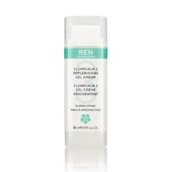 Ren Clean Skincare Clear Calm 3 Replenishing Gel Cream 1.7 Oz
