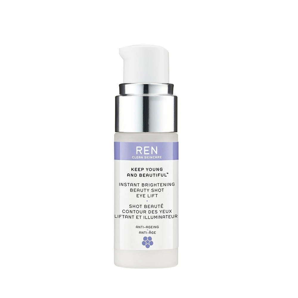 Ren Clean Skincare Instant Brightening Beauty Shot Eye Lift .5 Oz 3 Ren Clean Skincare Instant Brightening Beauty Shot Eye Lift .5 Oz
