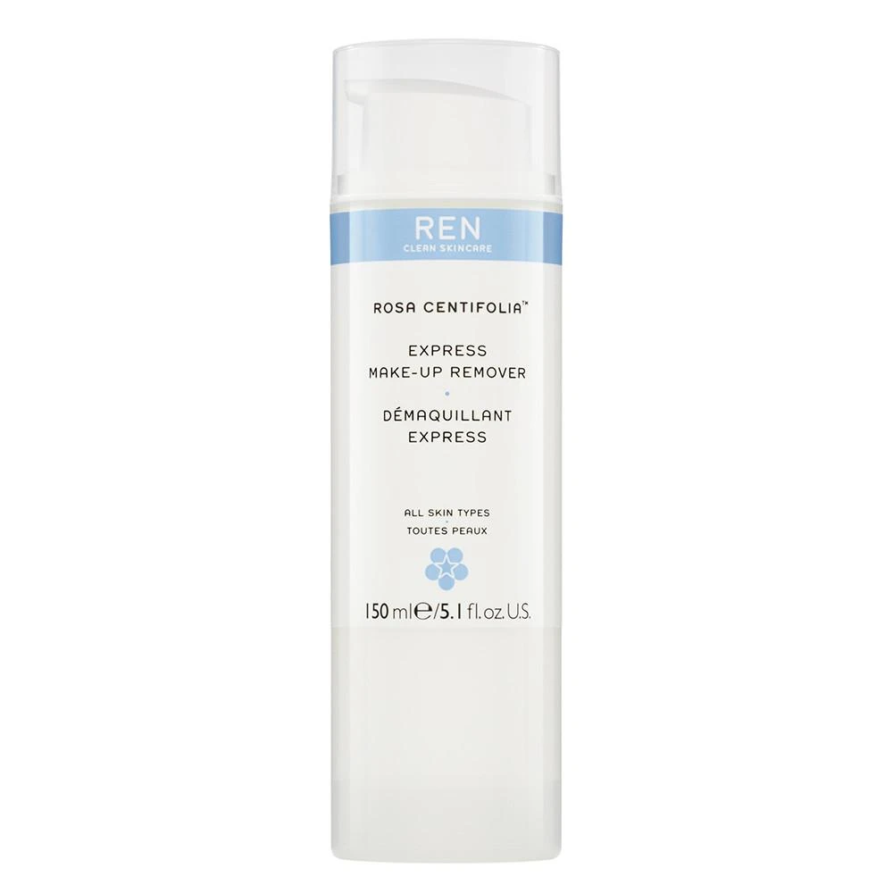 Ren Clean Skincare Rosa Centifolia Express Make-Up Remover 5 Oz 3 Ren Clean Skincare Rosa Centifolia Express Make-Up Remover 5 Oz
