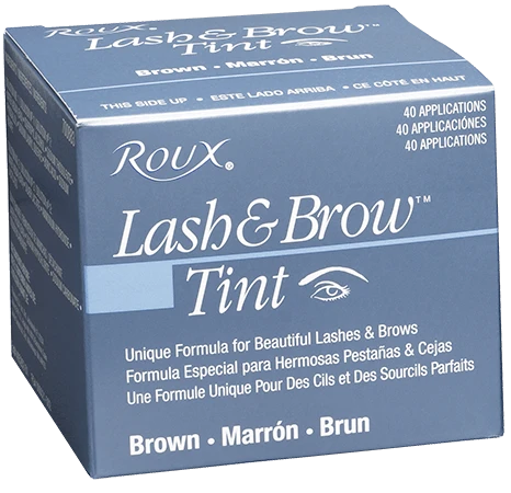 ROUX EYE LASH AND BROW TINT BROWN 40 APPLICATIONS 695288 3 ROUX EYE LASH AND BROW TINT BROWN 40 APPLICATIONS 695288