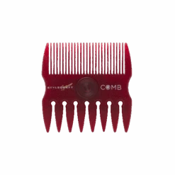 Stylecraft Spinning Texturizer Comb 7 Stylecraft Spinning Texturizer Comb -Image Beauty Shop spinner brush red