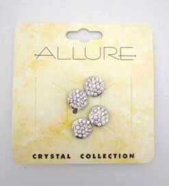 Sprayco Allure Rhinestone Hair Screws 4 Pack