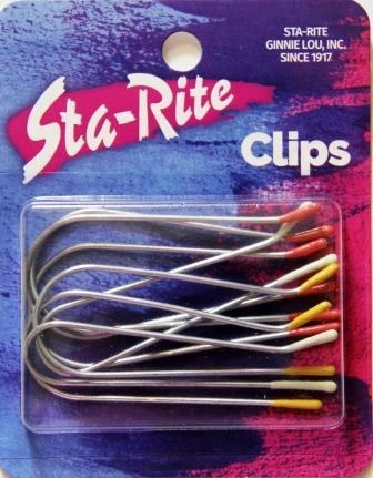 STA RITE HOT ROLLER CLIPS ASSORTED-8 CT. 144 3 STA RITE HOT ROLLER CLIPS ASSORTED-8 CT. 144