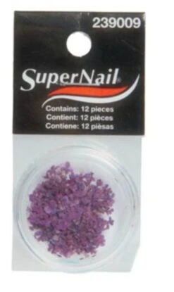 SUPER NAIL PURPLE BURST 12 CT