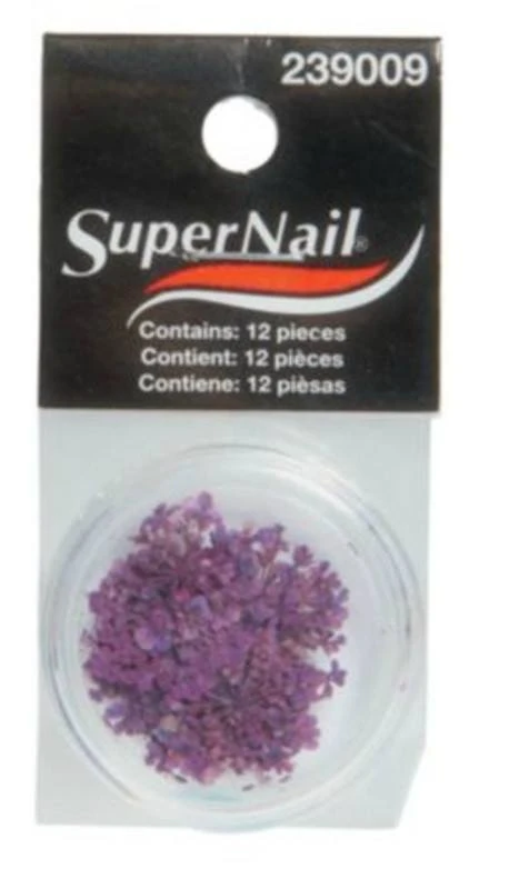 SUPER NAIL PURPLE BURST 12 CT 3 SUPER NAIL PURPLE BURST 12 CT