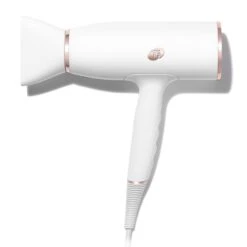 T3 AireLuxe Dryer White Rose Gold With Brushes