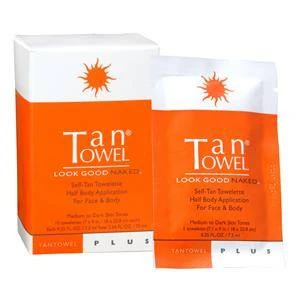 TAN TOWEL PLUS HALF BODY 10 PACK HBPL10 3 TAN TOWEL PLUS HALF BODY 10 PACK HBPL10
