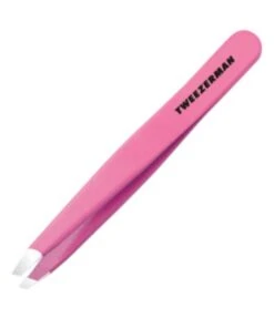 TWEEZERMAN TWEEZER SLANT TIP NEON PINK