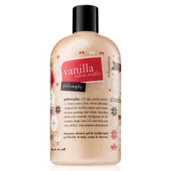 Philosophy Vanilla Velvet Truffle Christmas Shower Gel 16 Oz