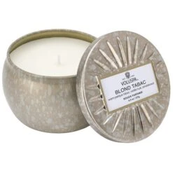 Voluspa Vermeil Mini Decorative Tin Candle 4 Oz 18 Voluspa Vermeil Mini Decorative Tin Candle 4 Oz -Image Beauty Shop voluspa vermeil mini decorative tin candle 4 oz 3