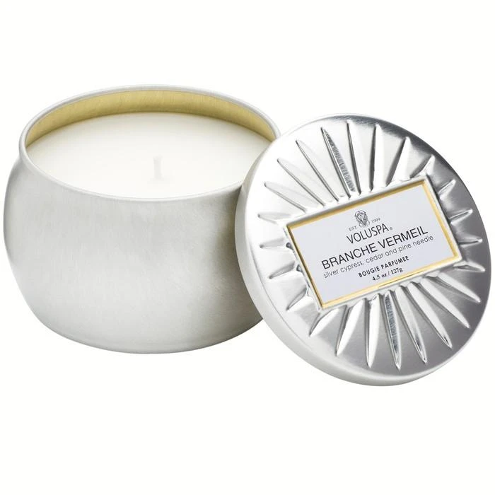 Voluspa Vermeil Mini Decorative Tin Candle 4 Oz 7 Voluspa Vermeil Mini Decorative Tin Candle 4 Oz - Image 5