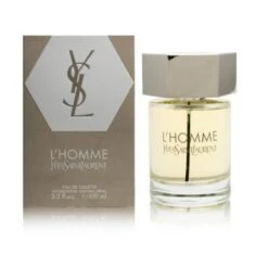 YVES ST LAURENT L`HOMME MEN`S EAU DE TOILETTE SPRAY 3.3 OZ